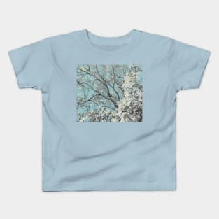 Underneath the Apricot Blossoms Kids T-Shirt